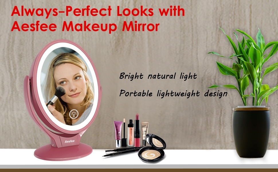 Is the LED makeup mirror easy to use ?